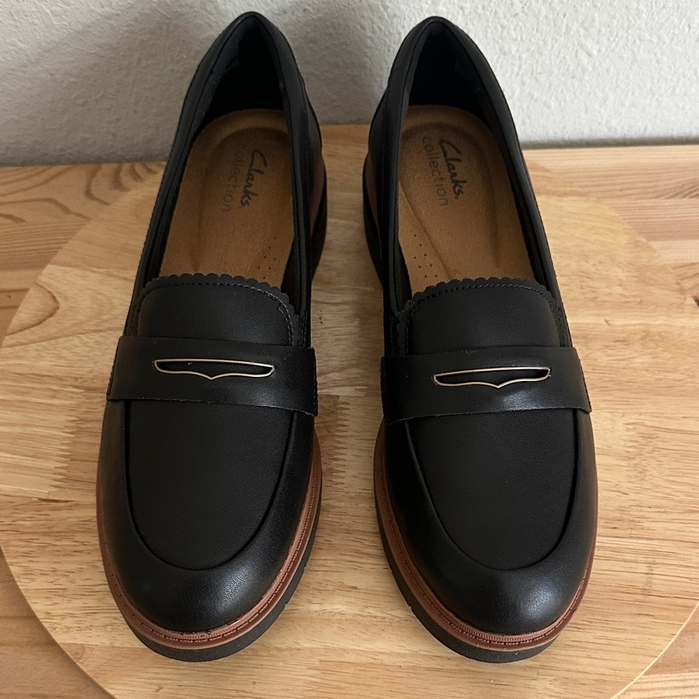 Clarks Westlynn Glow Womens Moc Closed Toe Loafers new